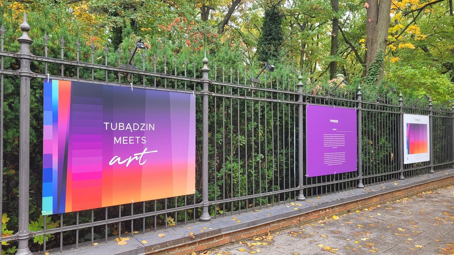 Tubądzin meets art w Łazienkach Królewskich