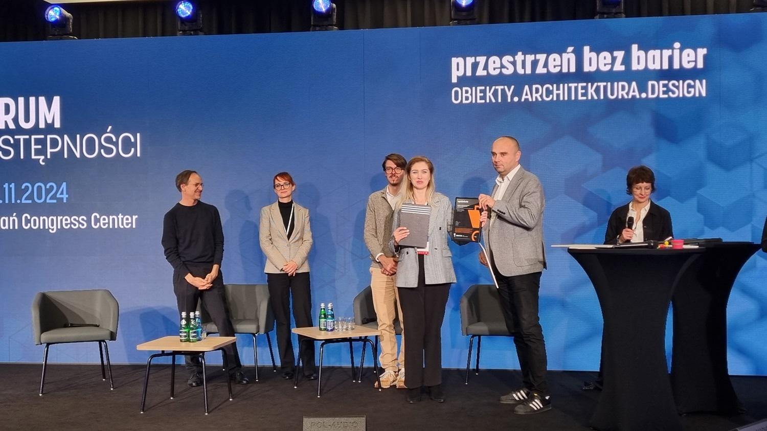 Dostępność w każdym stopniu. Stopnice CARE wyróżnione w konkursie SWITCH into universal design