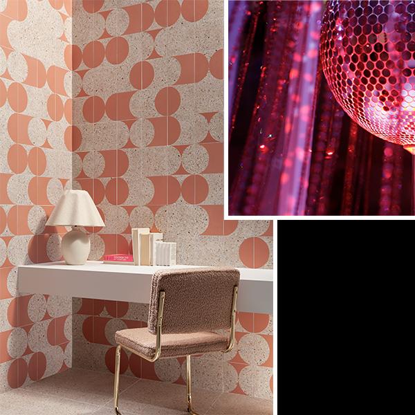 Experience a contemporary interpretation of terrazzo