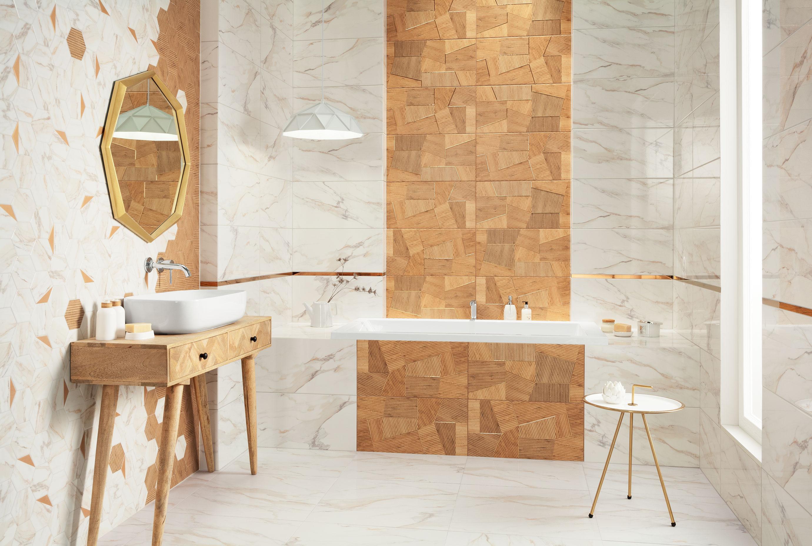 Łazienka z charakterem - nowości marki DOMINO w formacie 30 x 60 cm