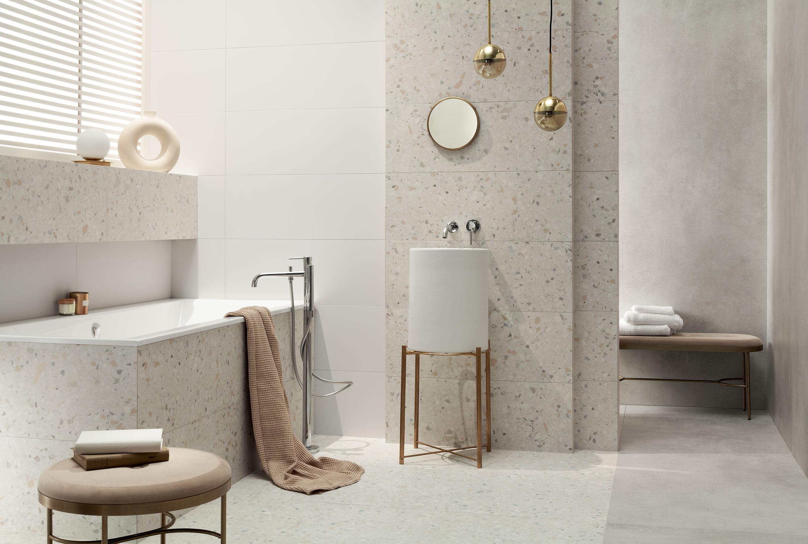 Kolekcja Macchia Beige, Ceramika Tubądzin (1)
