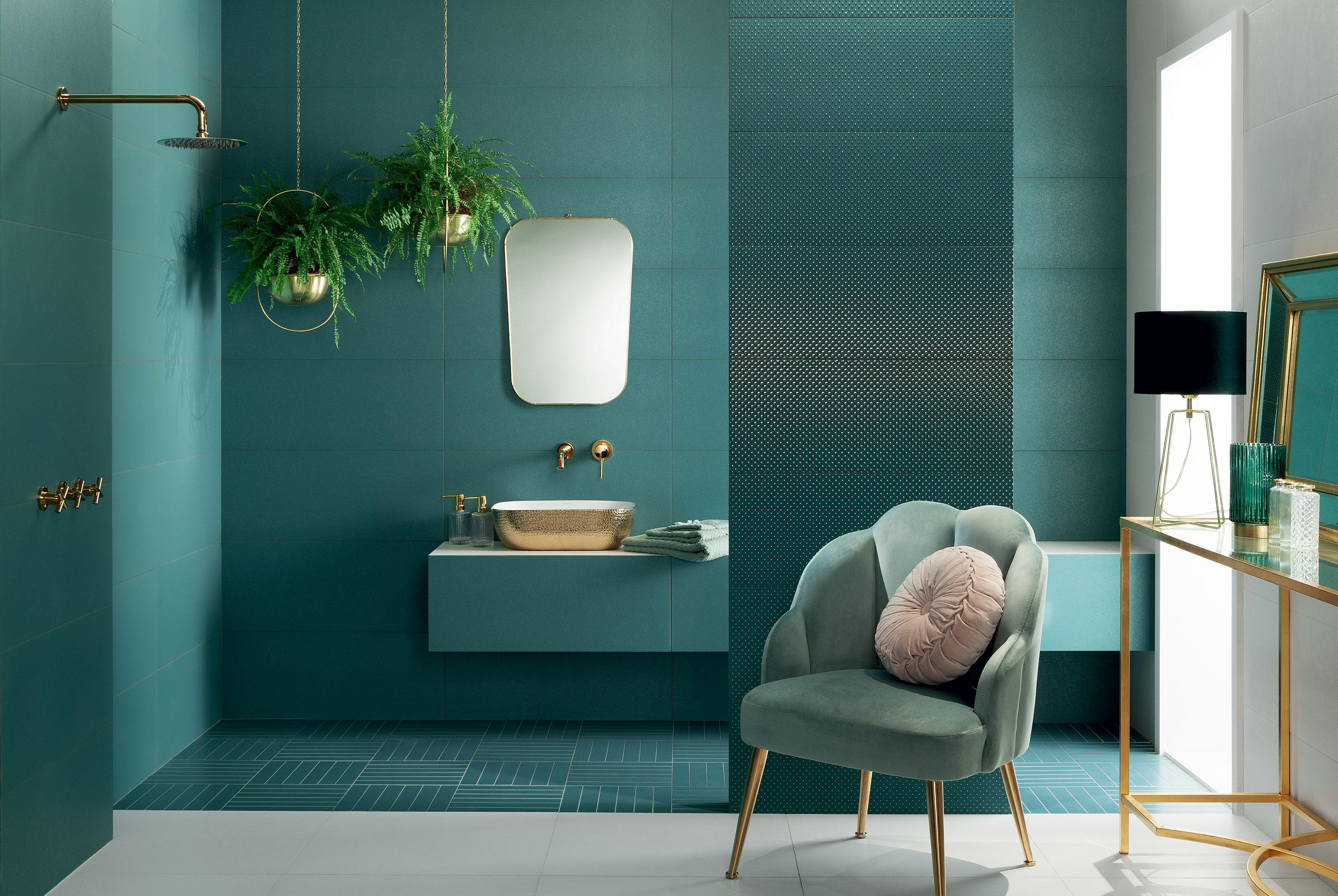 MY TONES - SOOTHING DEPTHS OF BLUE AND GREEN WITH ELEGANT EMBELLISHMENTS IN THE BACKGROUND
