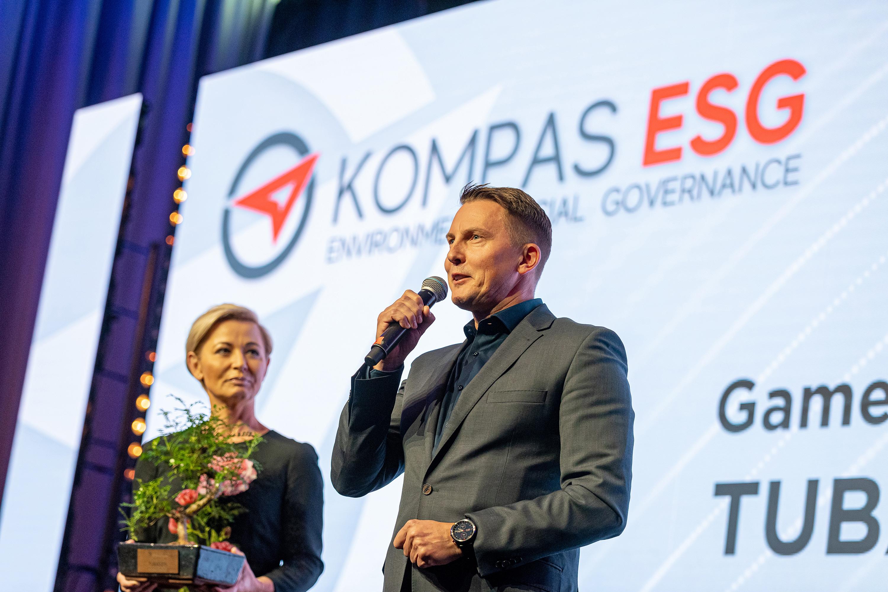 Grupa Tubądzin otrzymała nagrodę KOMPAS ESG w kategorii Game Changer