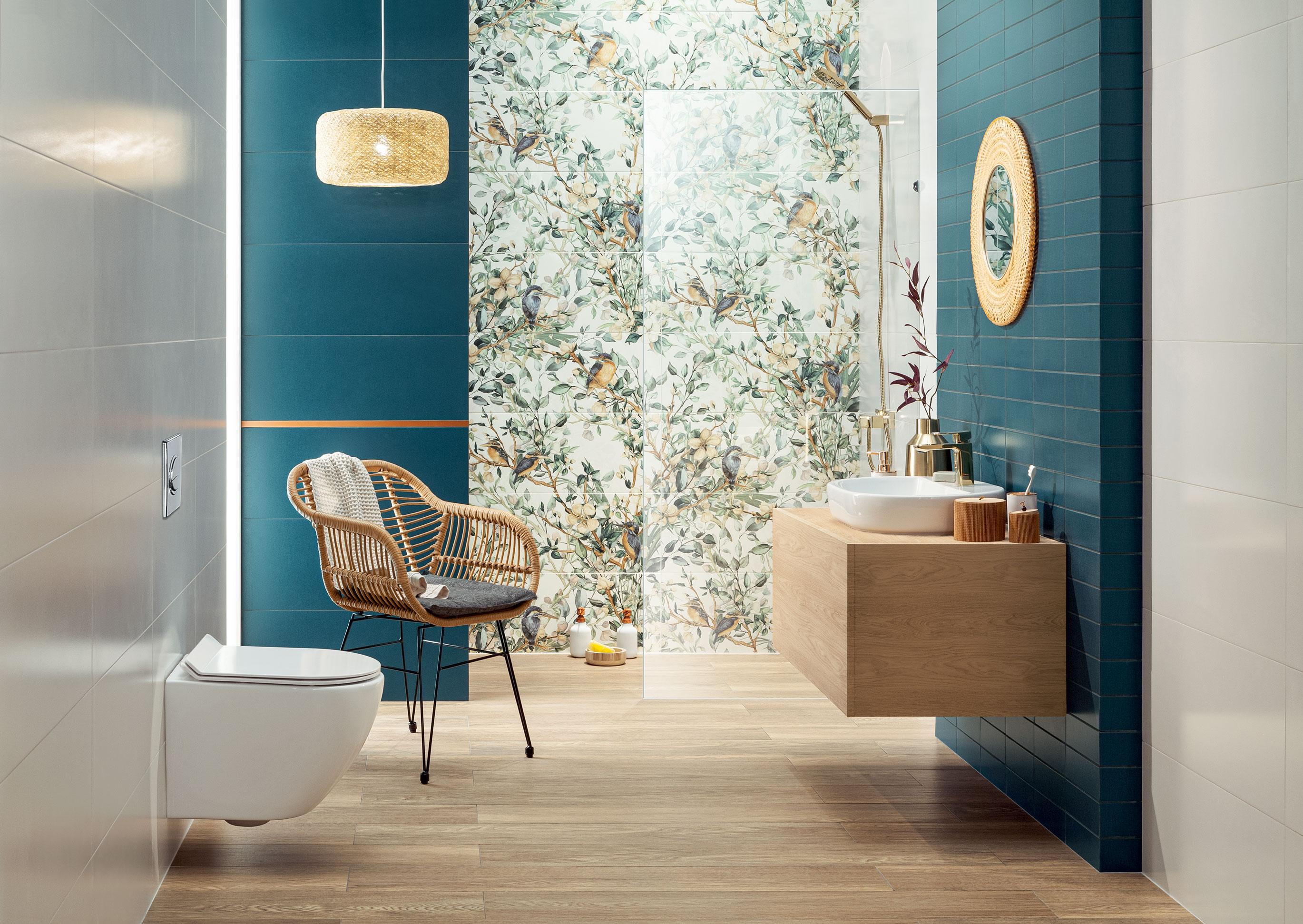 Sześć pomysłów na łazienkę skąpaną w kwiatach